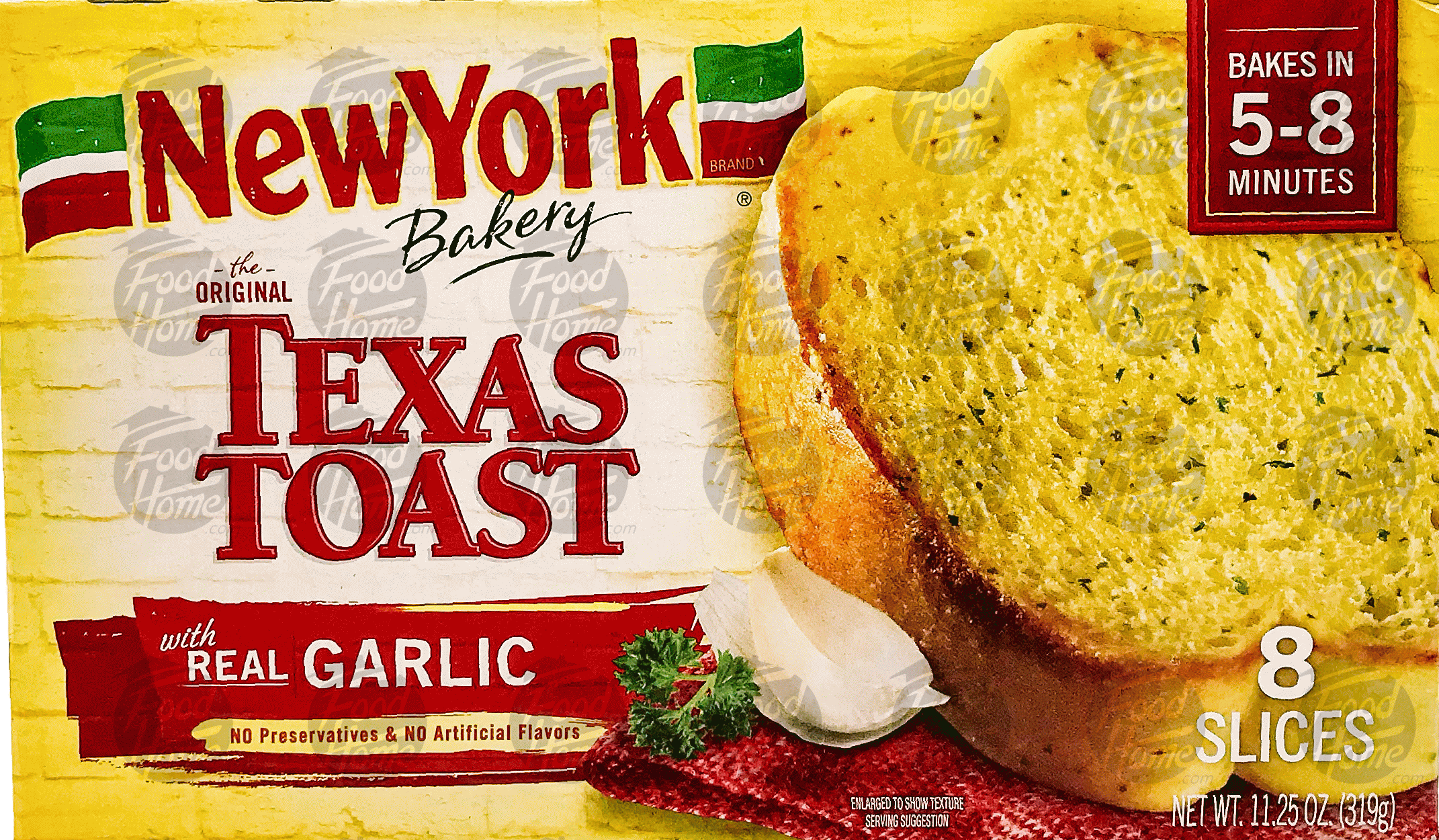 New York  texas toast with real garlic, 8 slices Full-Size Picture